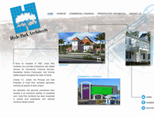 Tablet Screenshot of hydeparkarchitects.com